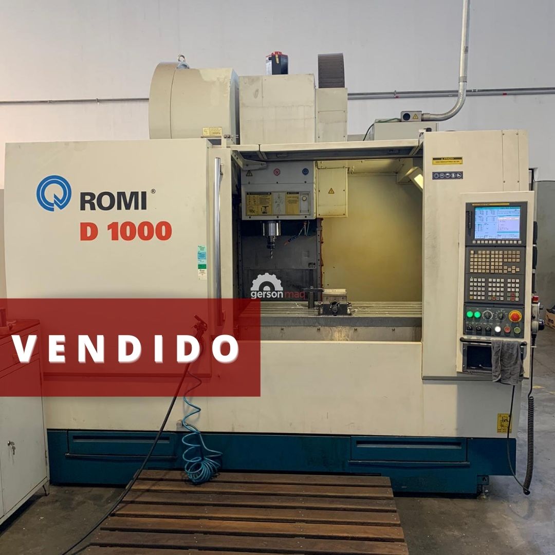 CENTRO DE USINAGEM ROMI DISCOVERY D1000 ANO 2012 (3500 HRS)